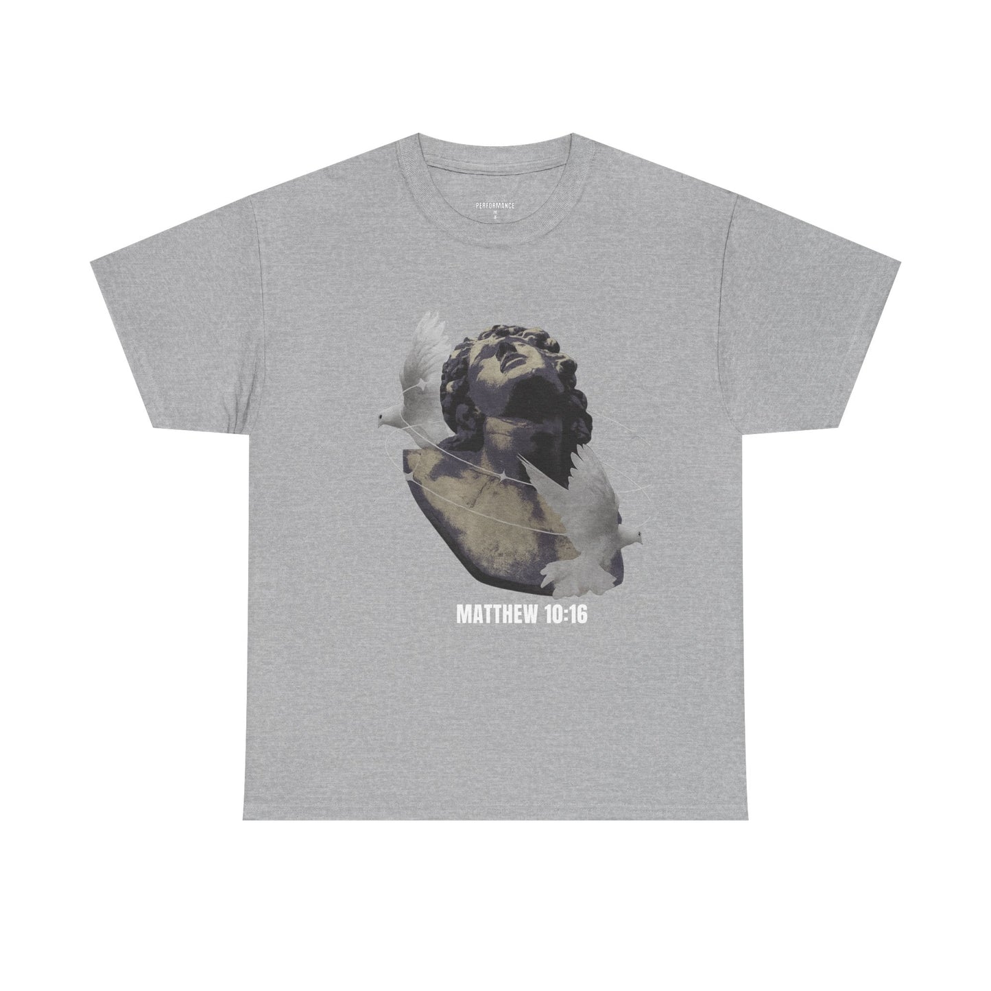 Angel & Dove Graphic T-Shirt, Casual Wear, Gift for Art Lovers, Inspirational Tee, Comfortable Everyday Style