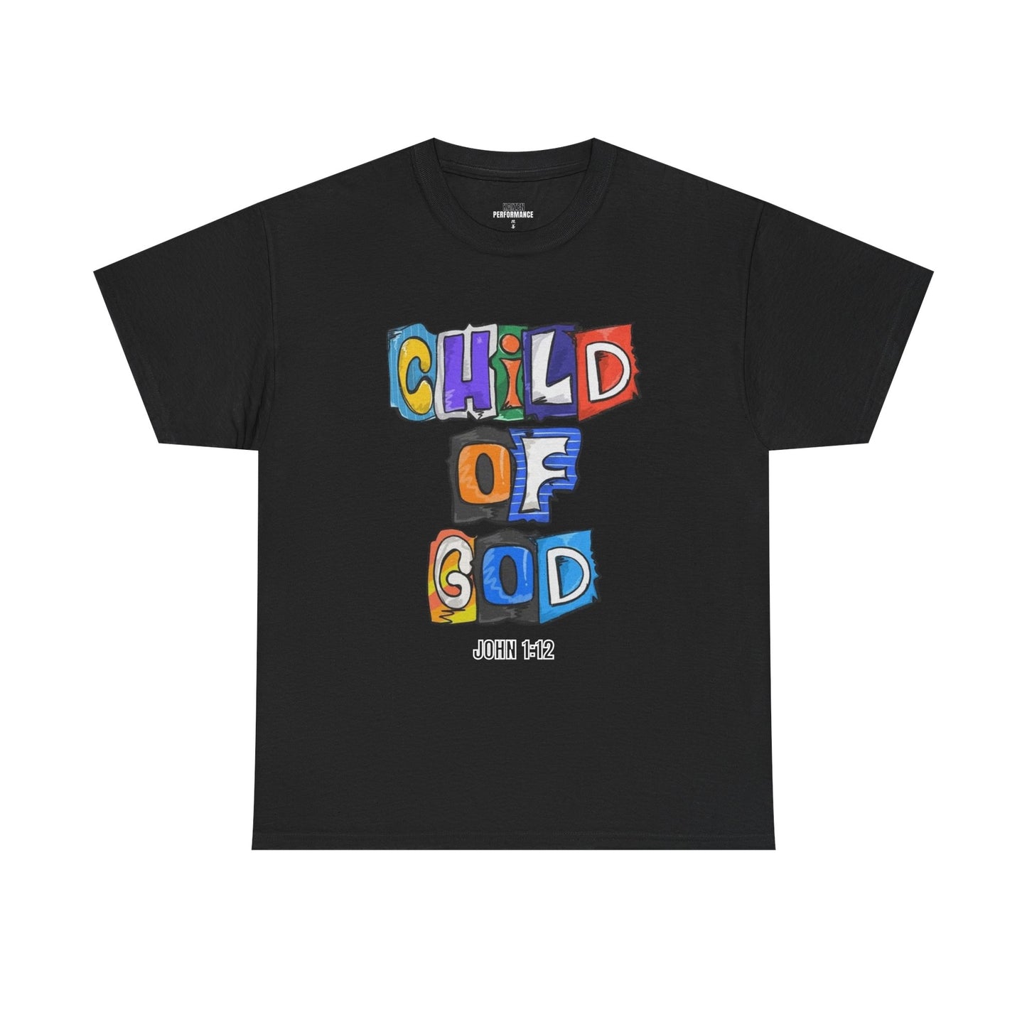 God-Inspired Unisex Heavy Cotton Tee, Faith-Based Apparel, Christian Gift, Spiritual T-Shirt, Everyday Wear, Inspirational Clothing