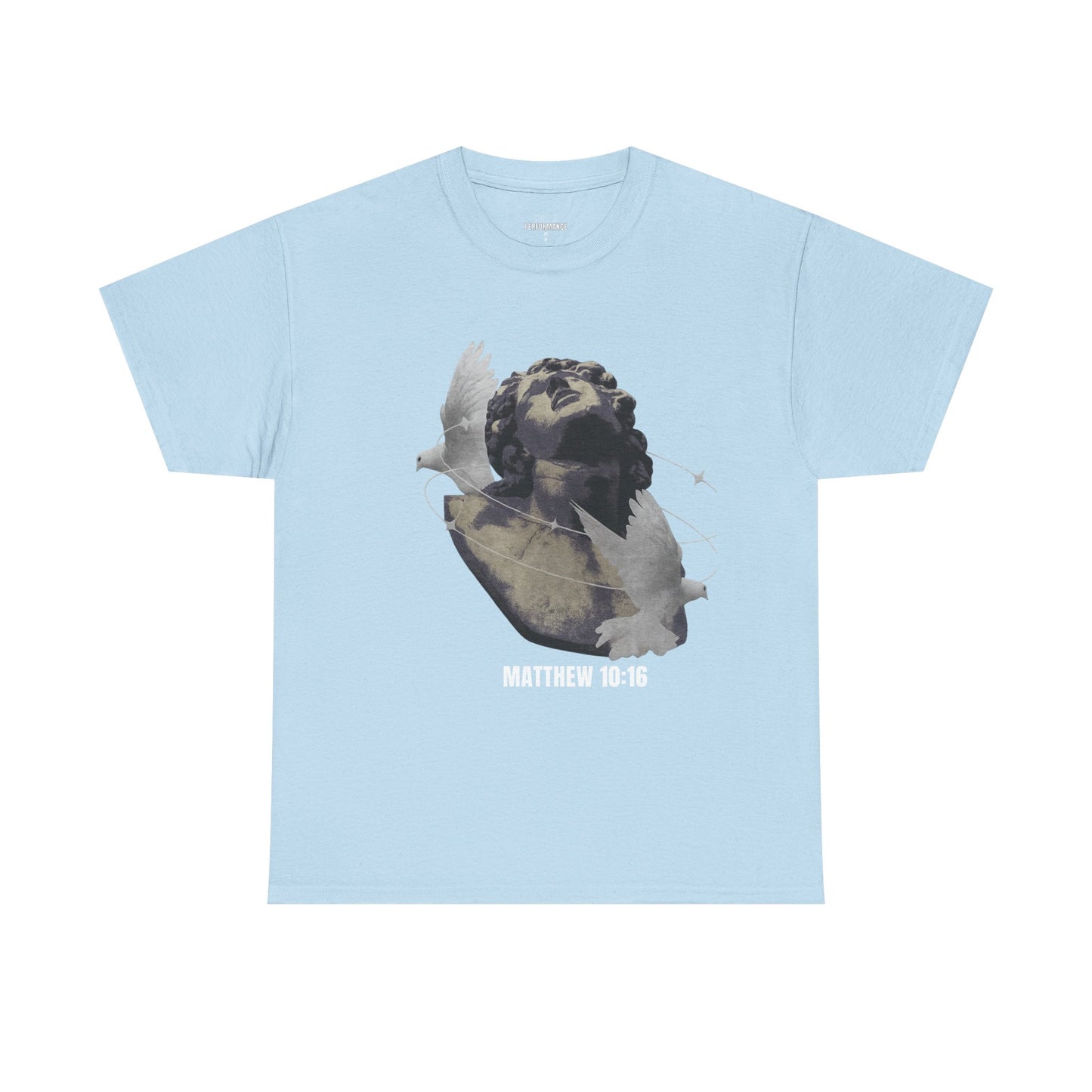 Angel & Dove Graphic T-Shirt, Casual Wear, Gift for Art Lovers, Inspirational Tee, Comfortable Everyday Style
