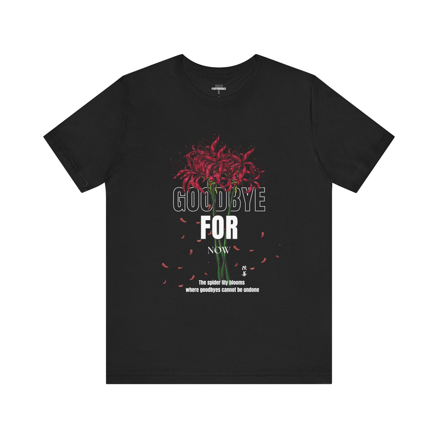 Goodbye Floral Unisex Short Sleeve Tee -