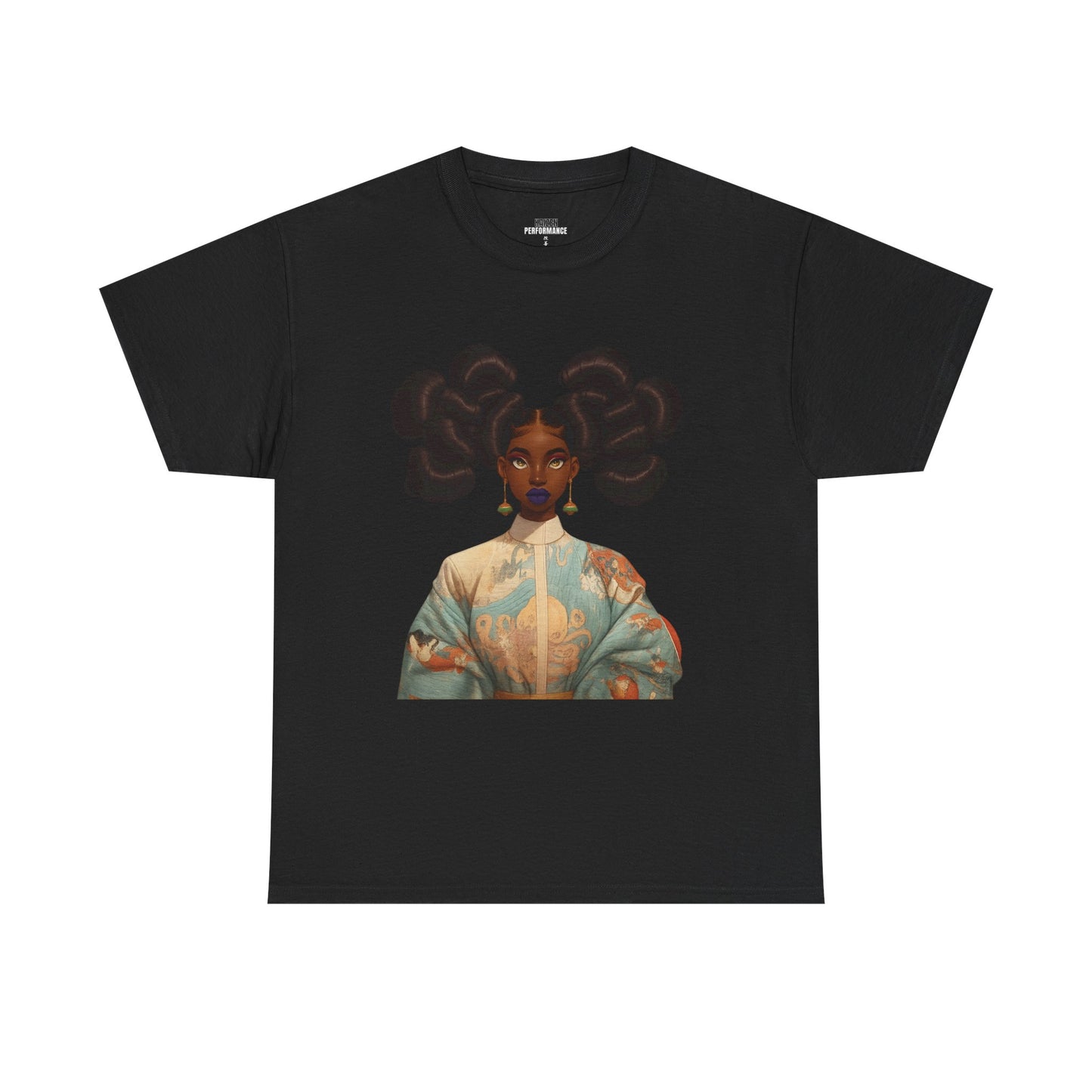 Cultural Chic Unisex Tee, Artistic Cotton T-Shirt, Trendy Graphic Tee, Afrocentric Style Shirt, Unique Gift Idea for Her