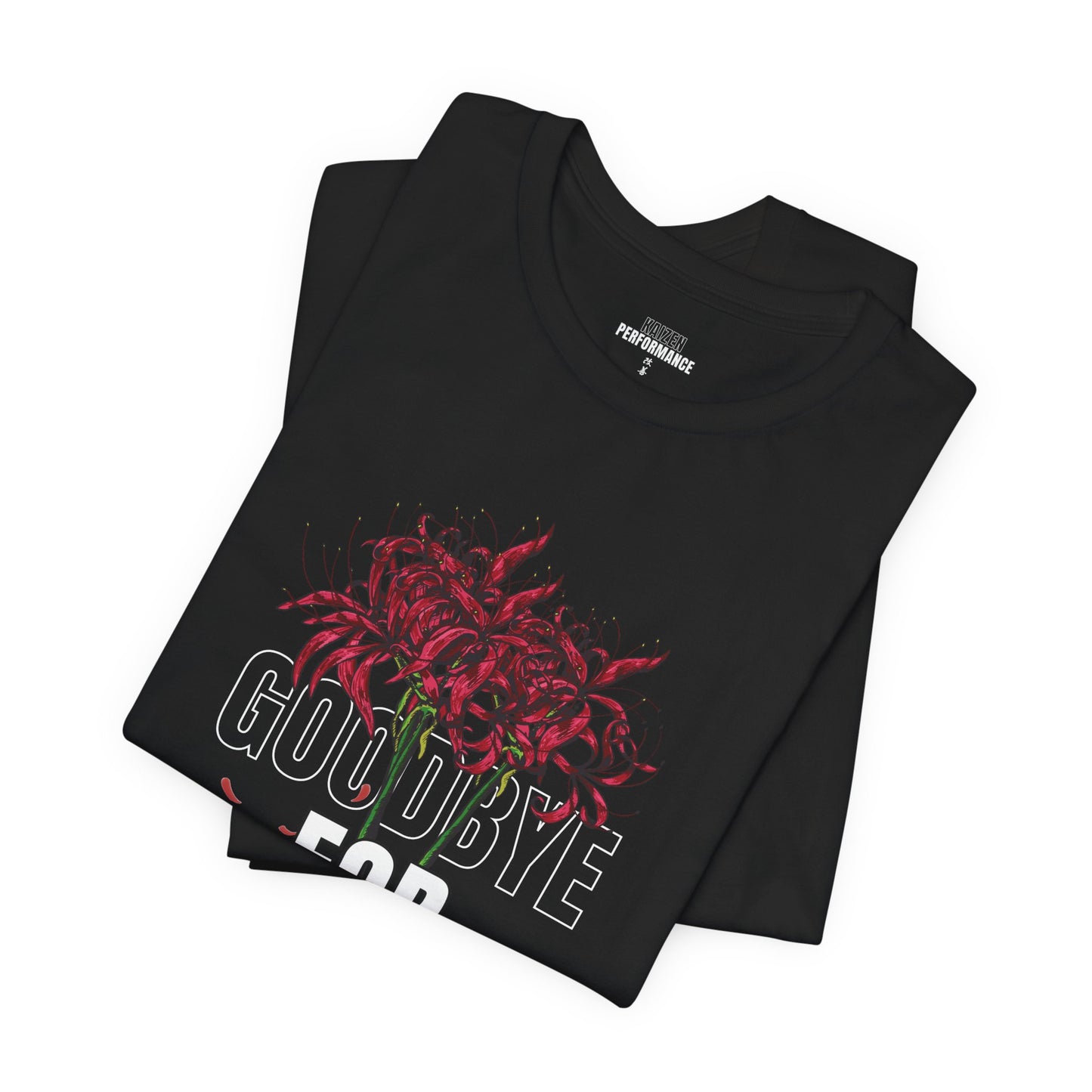 Goodbye Floral Unisex Short Sleeve Tee -