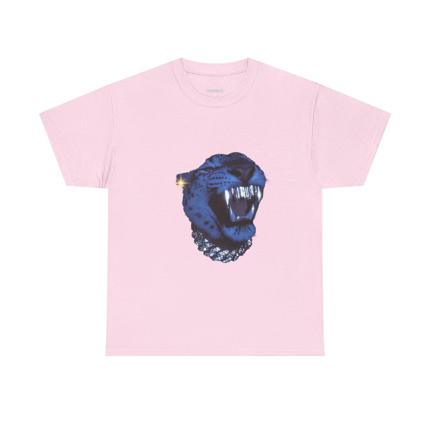 Fierce Panther Graphic Tee, Unisex Heavy Cotton Tee, Wild Animal Shirt, Casual Wear, Gift for Animal Lovers