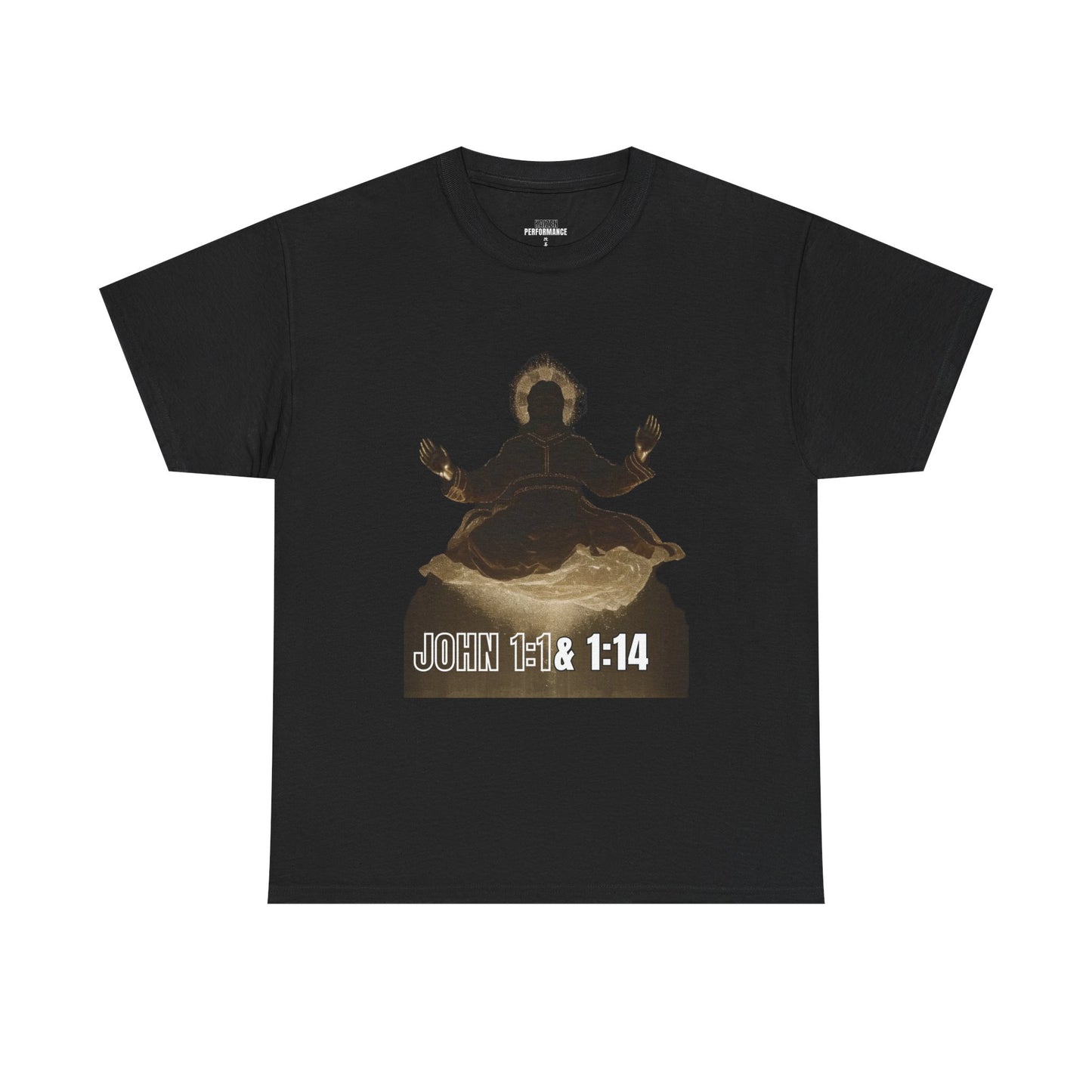 Spiritual Unisex Heavy Cotton Tee, Faith Shirt, Bible Verse Apparel, Religious Graphic Tee, Casual Wear, Christian Gift