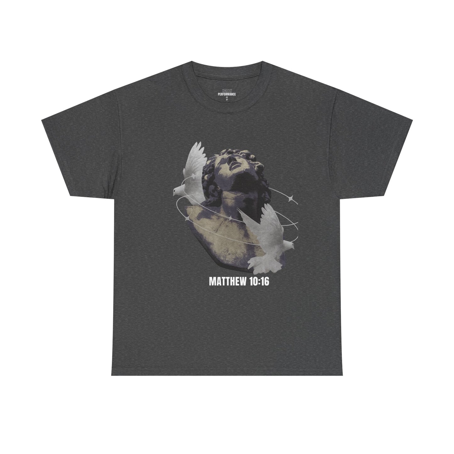 Angel & Dove Graphic T-Shirt, Casual Wear, Gift for Art Lovers, Inspirational Tee, Comfortable Everyday Style