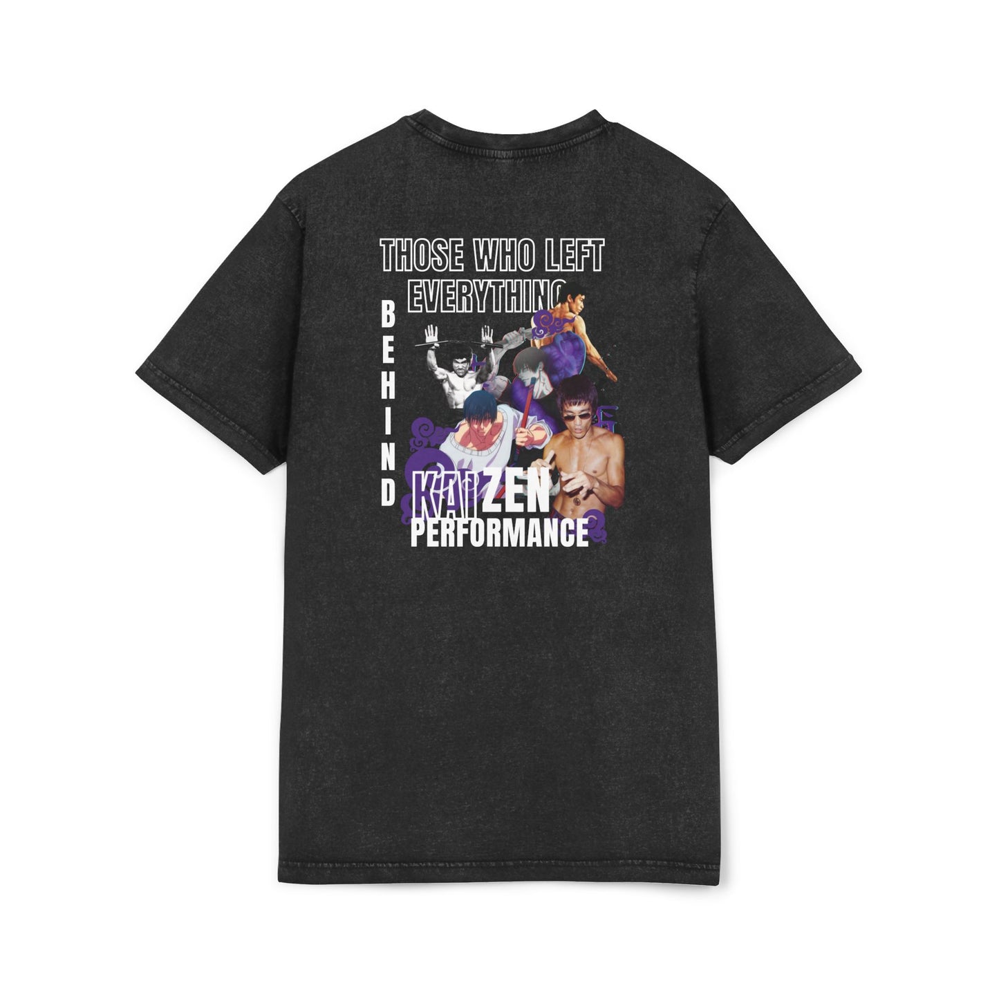 Tee: Kaizen Performance Toji Fushiguro x Bruce Lee Fan Shirt