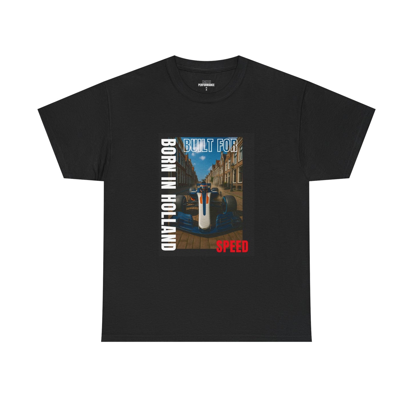Born in Holland Graphic Tee, Cool Graphic T-Shirt, Casual Everyday Wear, Gift for Car Enthusiasts, Unique Vintage Style Tee