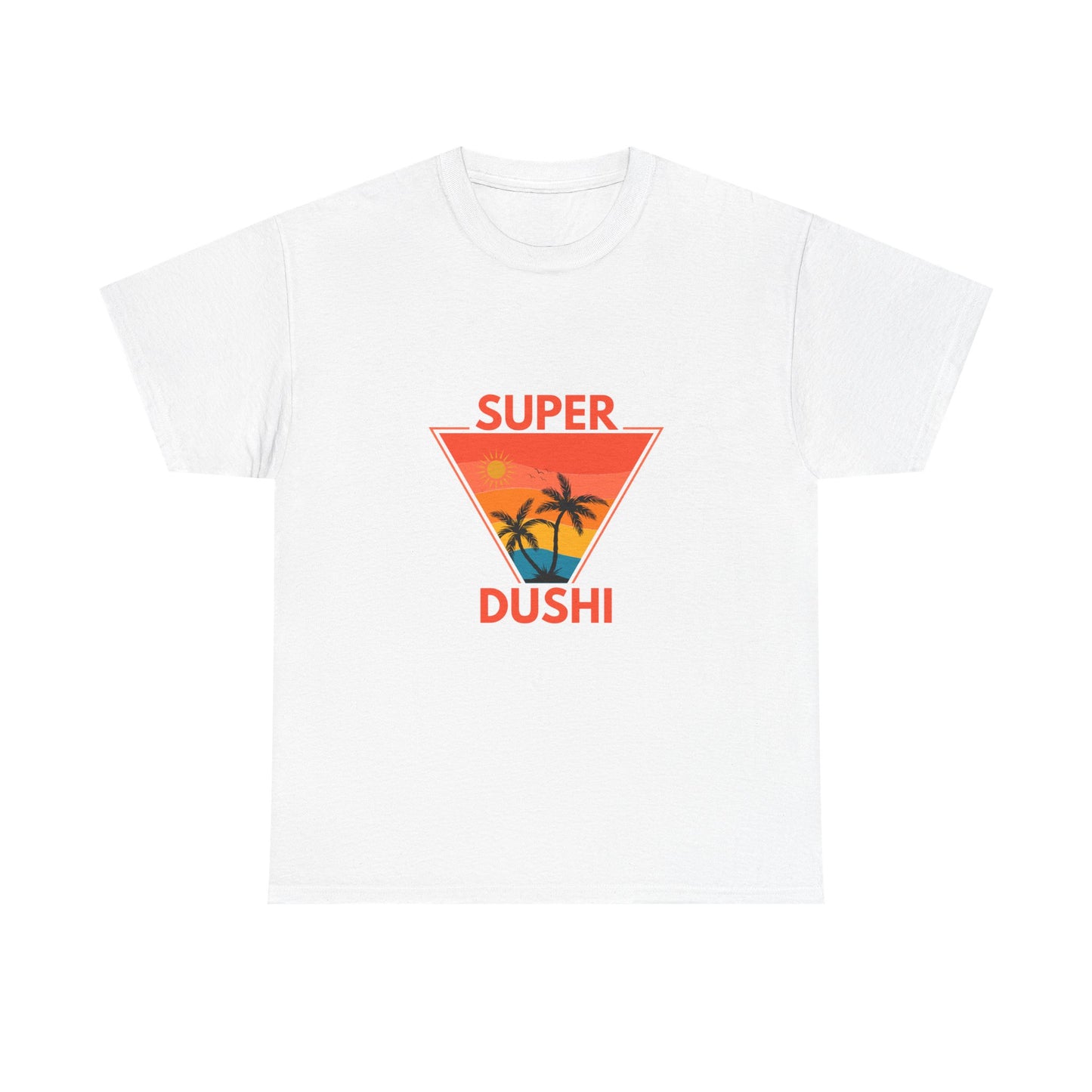Tropical DUSHI Graphic Tee for Casual Vibes
