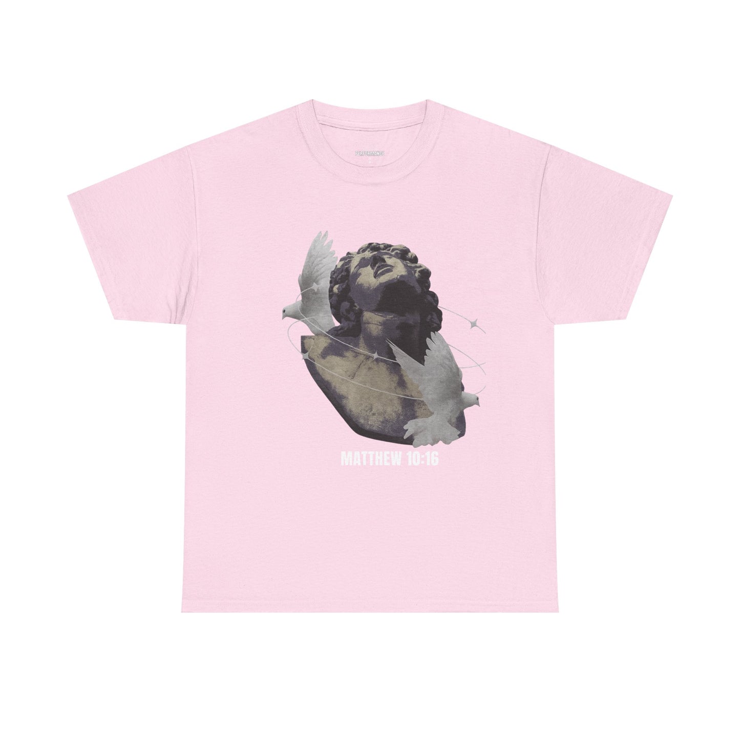 Angel & Dove Graphic T-Shirt, Casual Wear, Gift for Art Lovers, Inspirational Tee, Comfortable Everyday Style