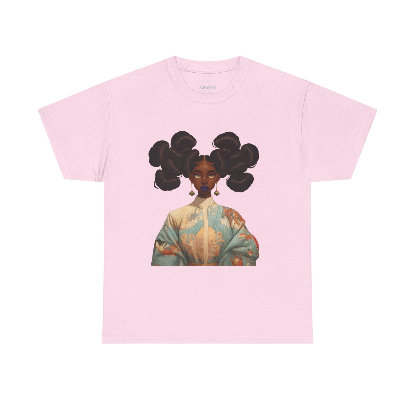 Cultural Chic Unisex Tee, Artistic Cotton T-Shirt, Trendy Graphic Tee, Afrocentric Style Shirt, Unique Gift Idea for Her