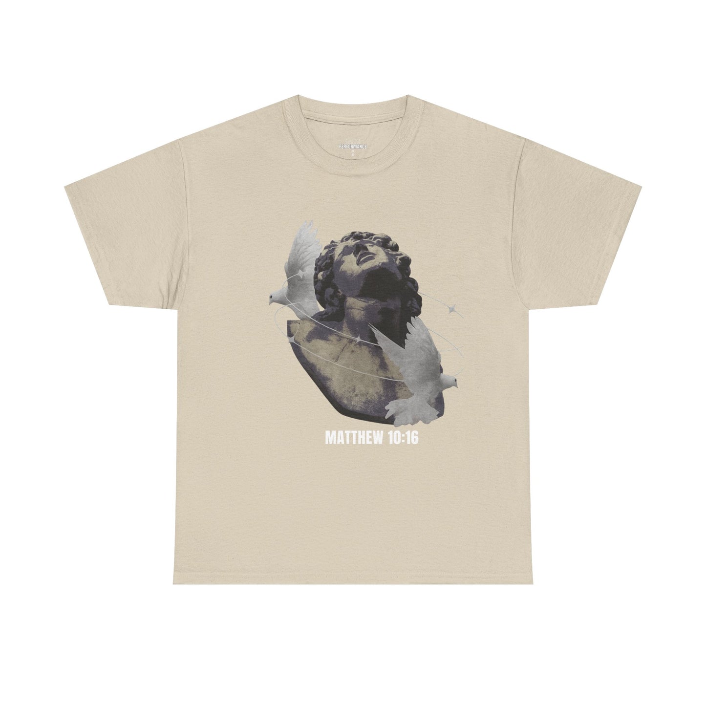 Angel & Dove Graphic T-Shirt, Casual Wear, Gift for Art Lovers, Inspirational Tee, Comfortable Everyday Style