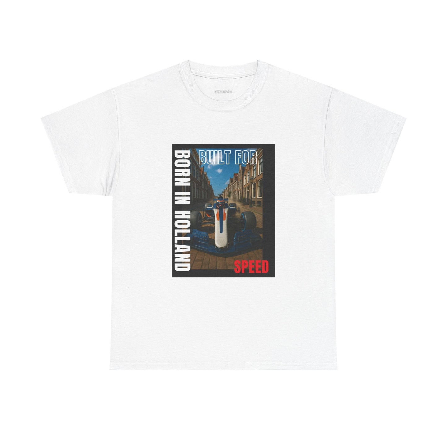 Born in Holland Graphic Tee, Cool Graphic T-Shirt, Casual Everyday Wear, Gift for Car Enthusiasts, Unique Vintage Style Tee