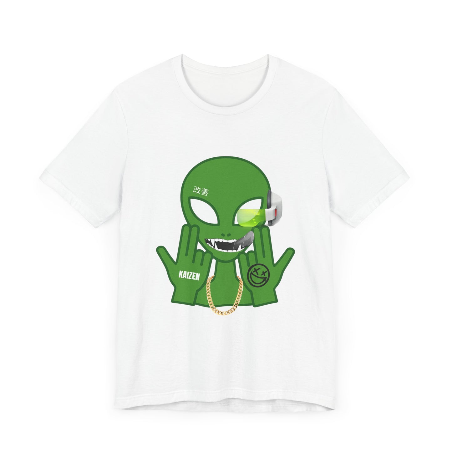Alien Graphic Unisex Tee - Kaizen Vibe