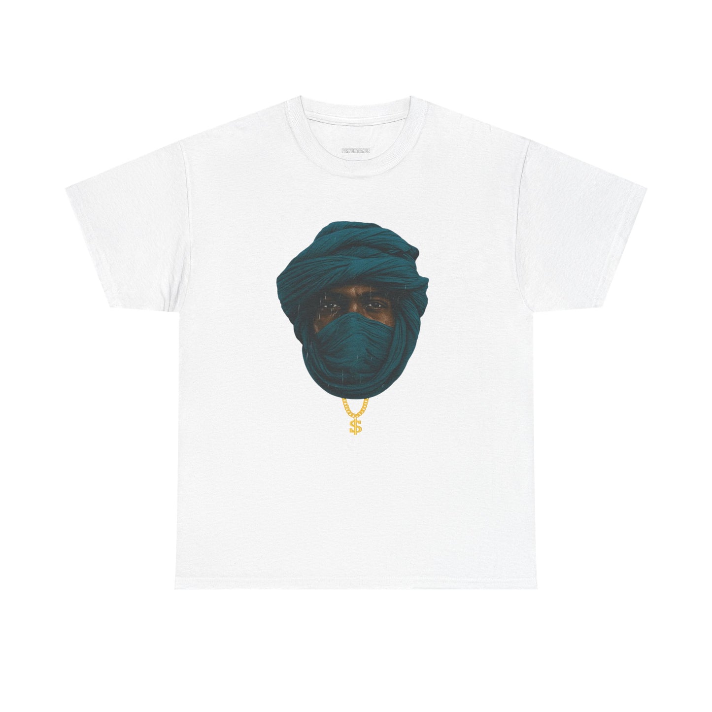 Cultural-Themed Unisex Heavy Cotton Tee, Streetwear Tee, Unique Graphic T-Shirt, Casual Everyday Wear, Gift for Art Lovers