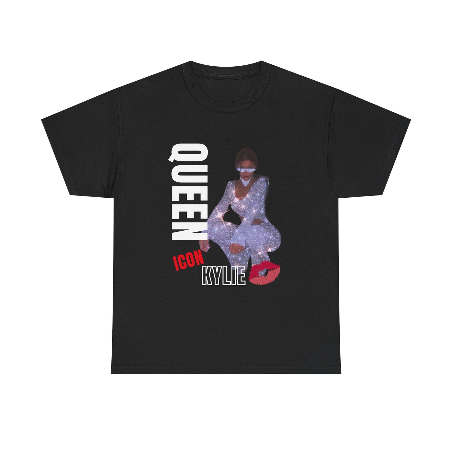 Cosmic Icon Unisex Heavy Cotton Tee - Statement Shirt, Casual Wear, Gift Idea, Unique Design, Graphic Tee