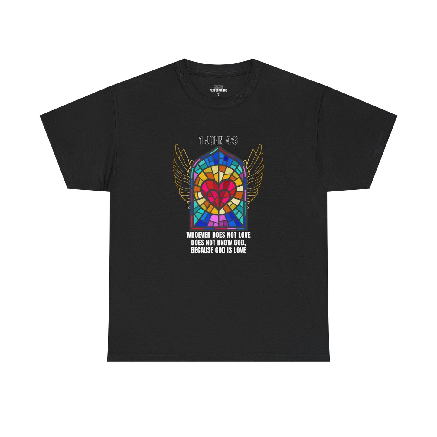 Vibrant Religion Stained Glass Tee,