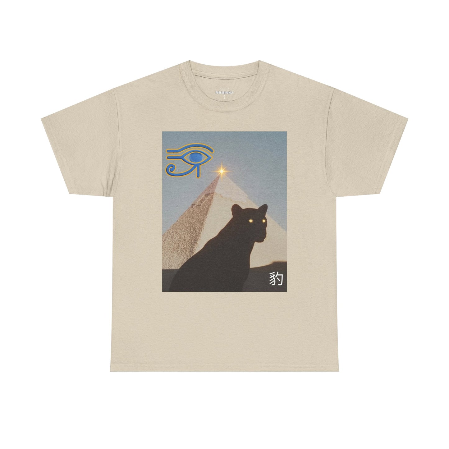 Artistic Unisex Heavy Cotton Tee - Casual Wear, Gift for Art Lovers, Festival Outfit, Statement T-Shirt, Graphic Tee for Men and Women