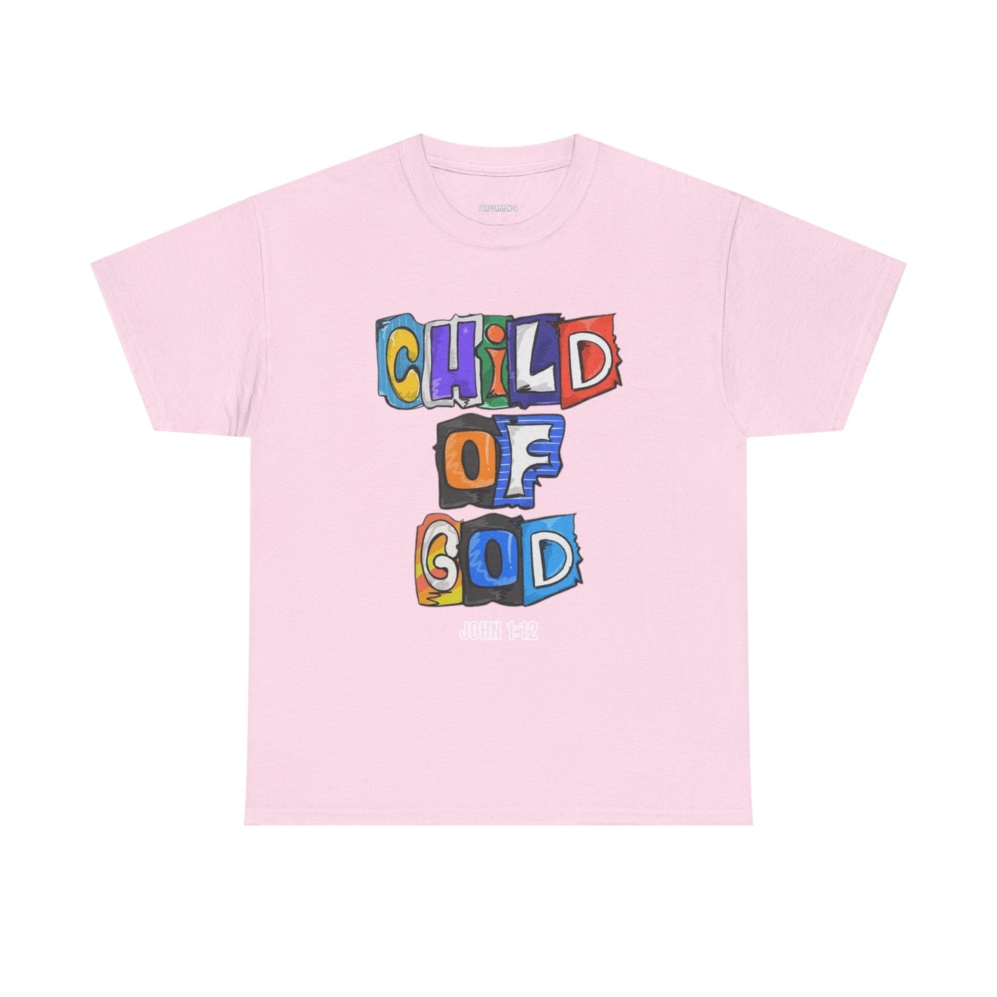 God-Inspired Unisex Heavy Cotton Tee, Faith-Based Apparel, Christian Gift, Spiritual T-Shirt, Everyday Wear, Inspirational Clothing