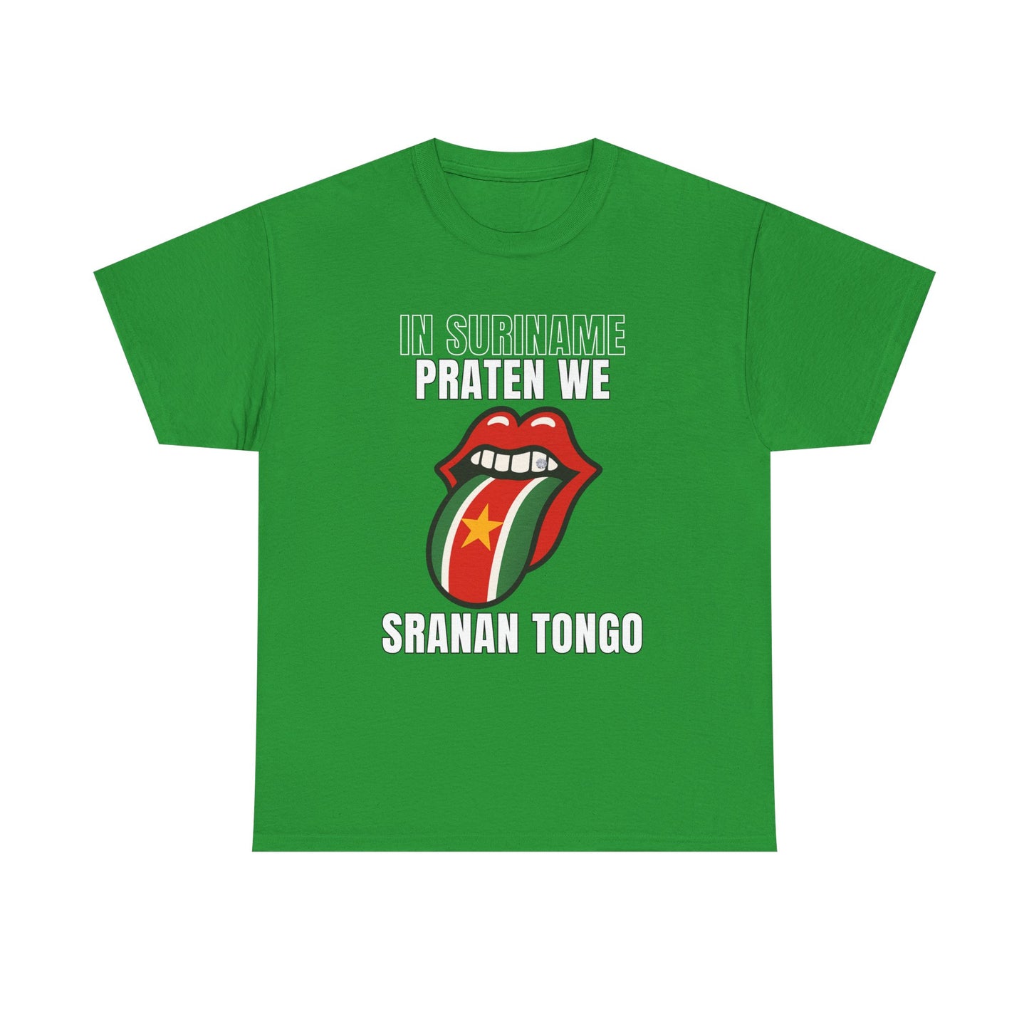 Unisex Heavy Cotton Tee - Sranan Tongo