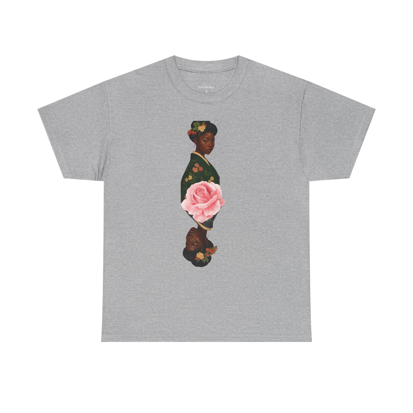 Vintage Floral Unisex Tee, Stylish Cotton T-Shirt, Casual Wear, Gift for Her, Boho Chic Fashion