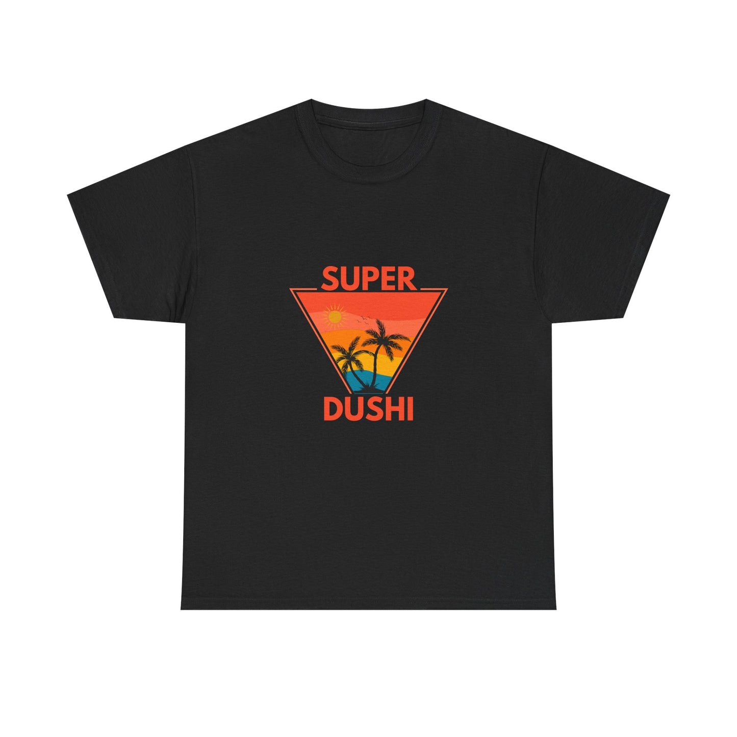 Tropical DUSHI Graphic Tee for Casual Vibes