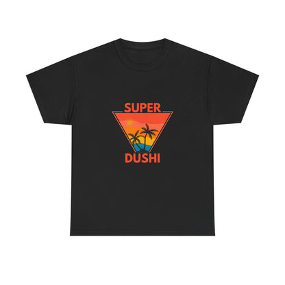 Tropical DUSHI Graphic Tee for Casual Vibes