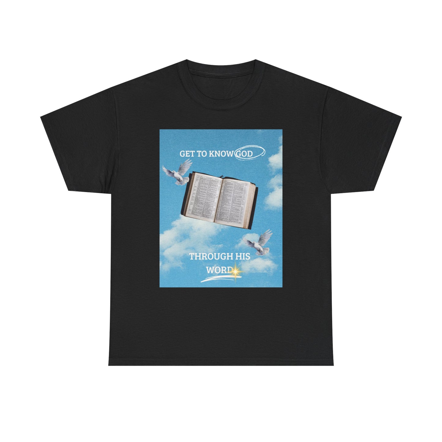 Inspirational Bible Verse Tee, Faith T-Shirt, Religious Cotton Shirt, Spiritual Gift, Christian Apparel, Bible Lover Gift