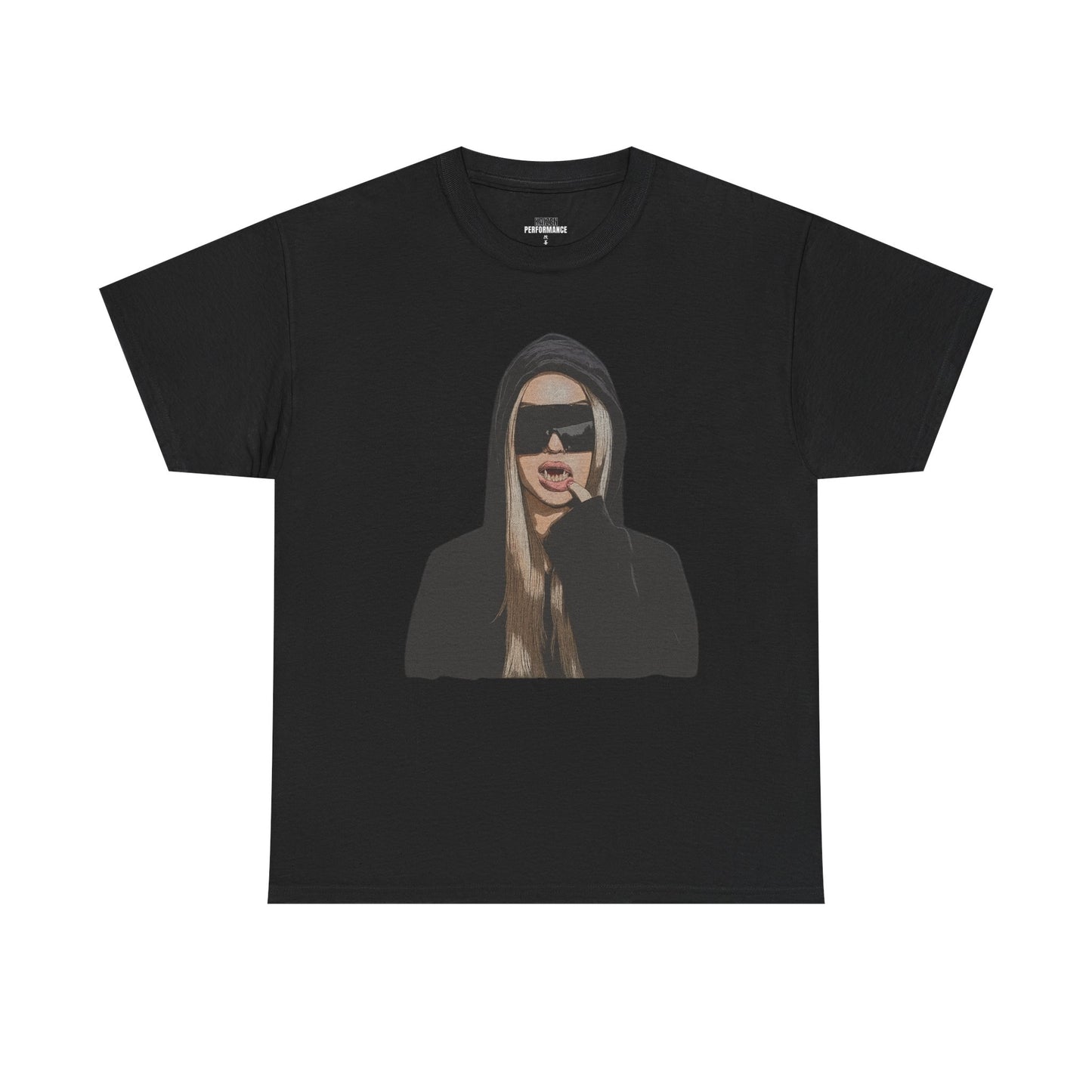 Edgy Graphic Tee, Unisex Cotton Shirt, Alternative Fashion, Casual Streetwear, Gift for Trendsetters, Versatile Unisex Apparel