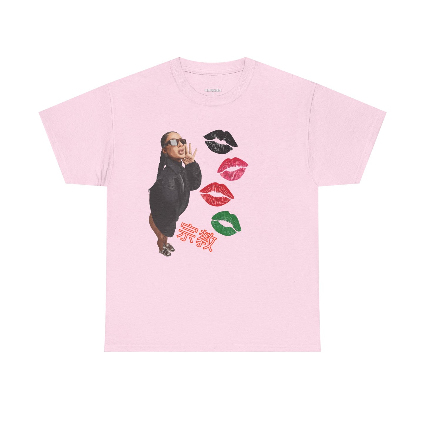 Funny Unisex Heavy Cotton Tee with Playful Graphic, Humorous Gift, Casual Wear, Statement Shirt, Perfect for Parties