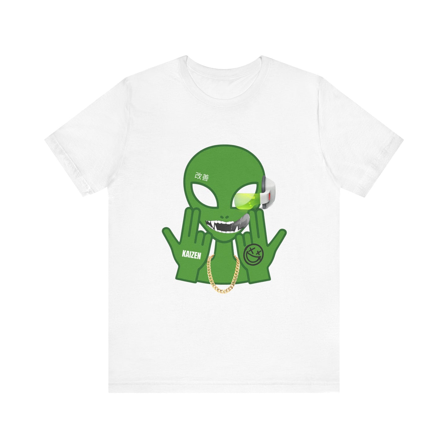 Alien Graphic Unisex Tee - Kaizen Vibe