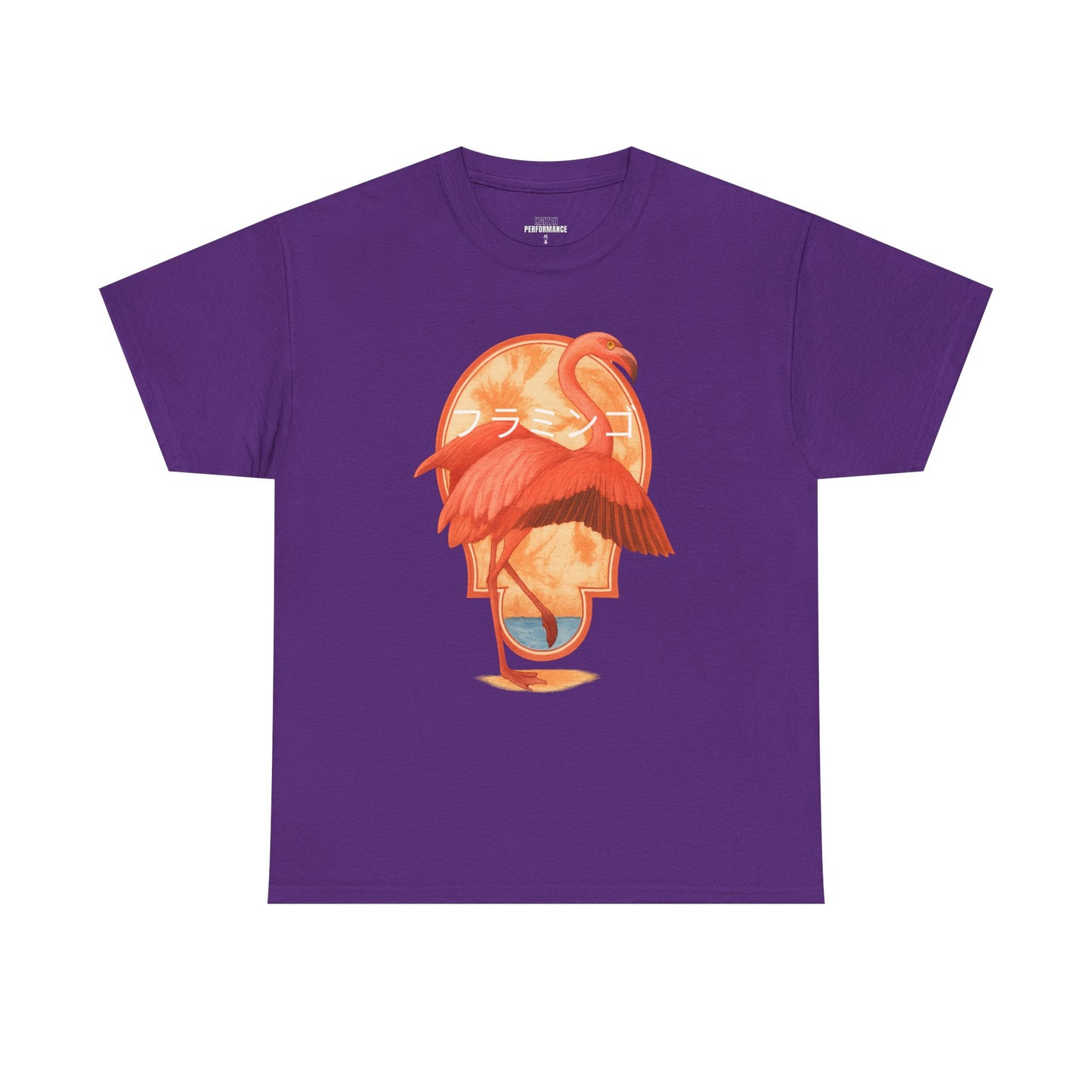 T-Shirt with Tropical Flamingo Design | Summer Vibes, Casual Wear, Gift for Nature Lovers, Beach Outing
