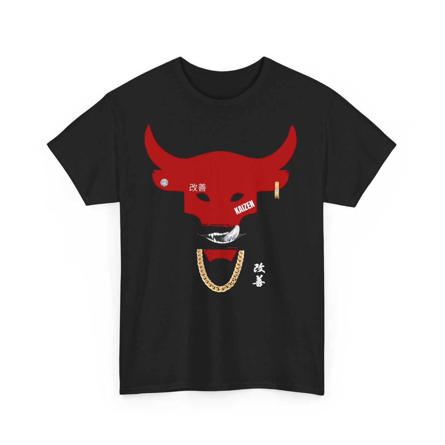 Bold Graphic Heavy Cotton Tee – Unique Streetwear Style with Eye-Catching Design