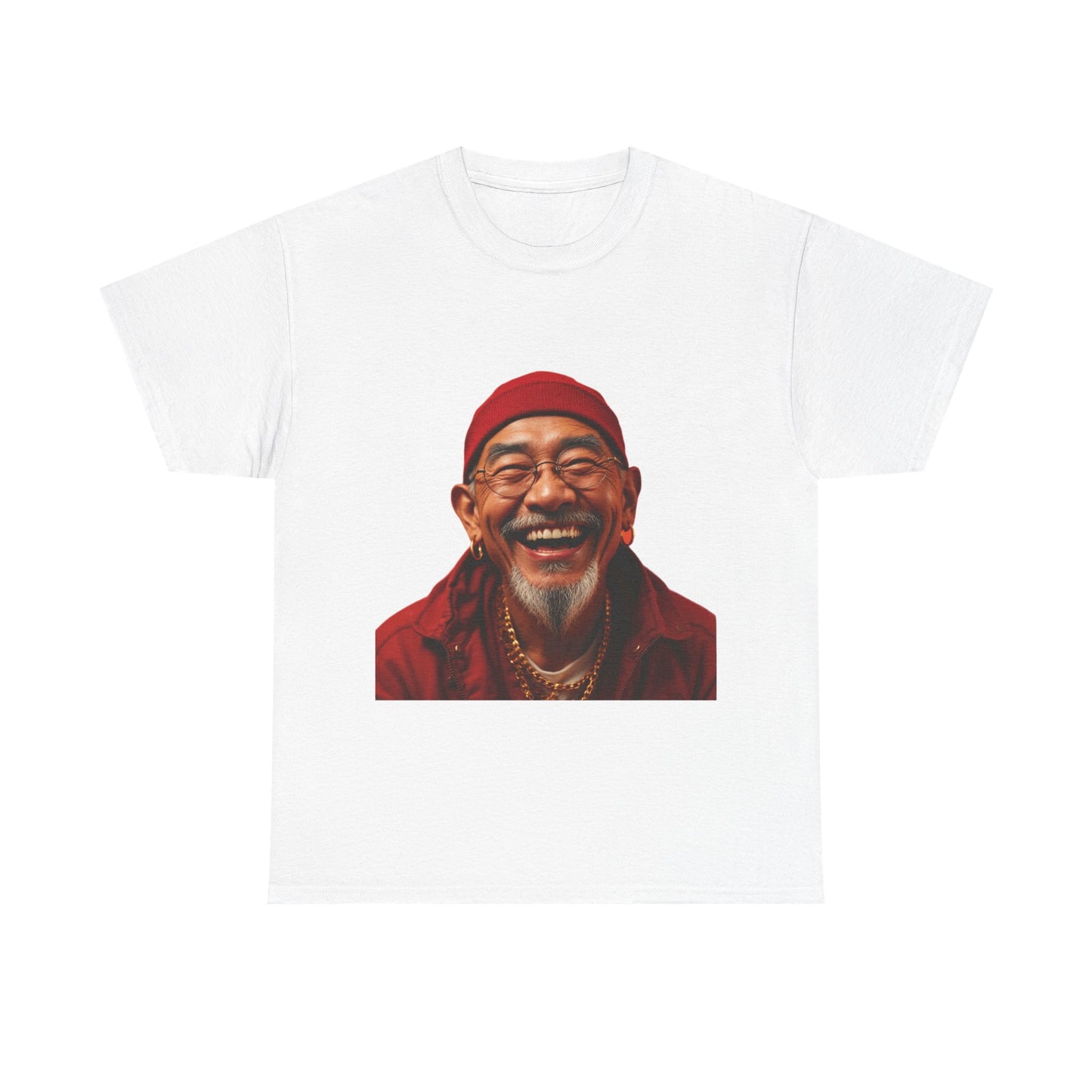 Vintage Smiling Sage Unisex Heavy Cotton Tee