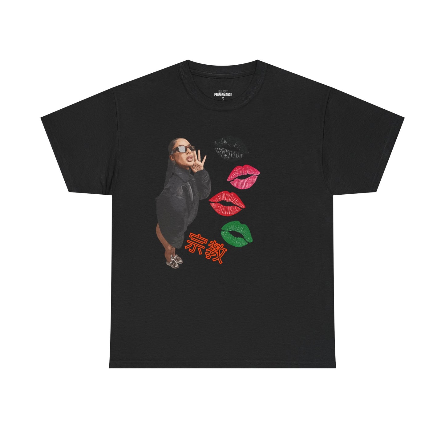 Funny Unisex Heavy Cotton Tee with Playful Graphic, Humorous Gift, Casual Wear, Statement Shirt, Perfect for Parties