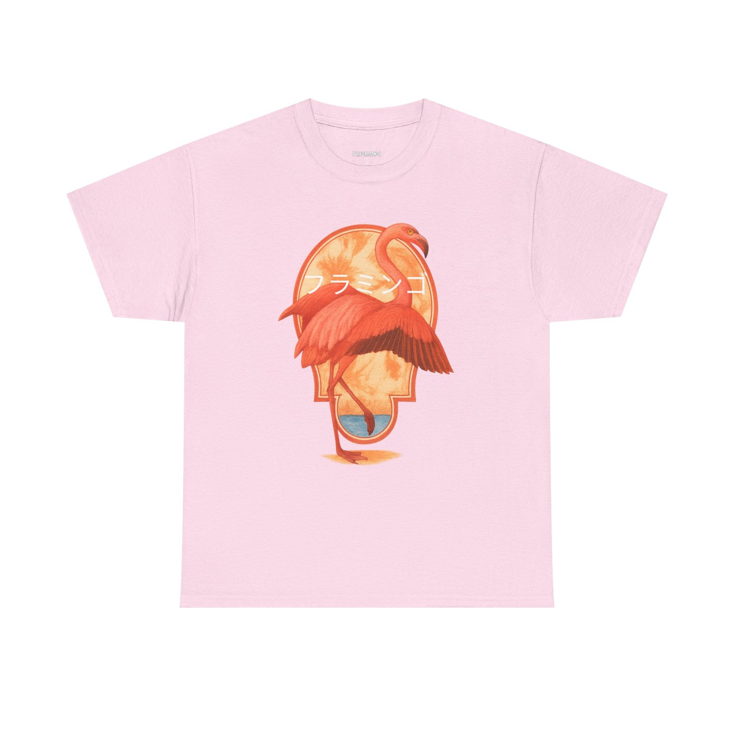 T-Shirt with Tropical Flamingo Design | Summer Vibes, Casual Wear, Gift for Nature Lovers, Beach Outing