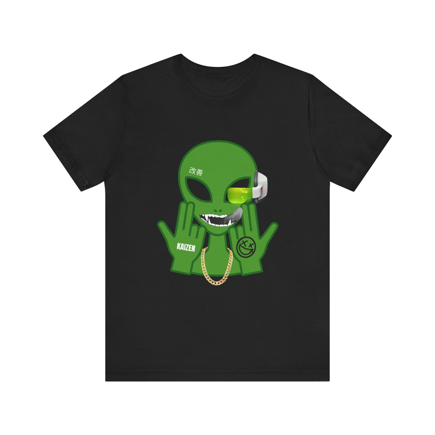 Alien Graphic Unisex Tee - Kaizen Vibe