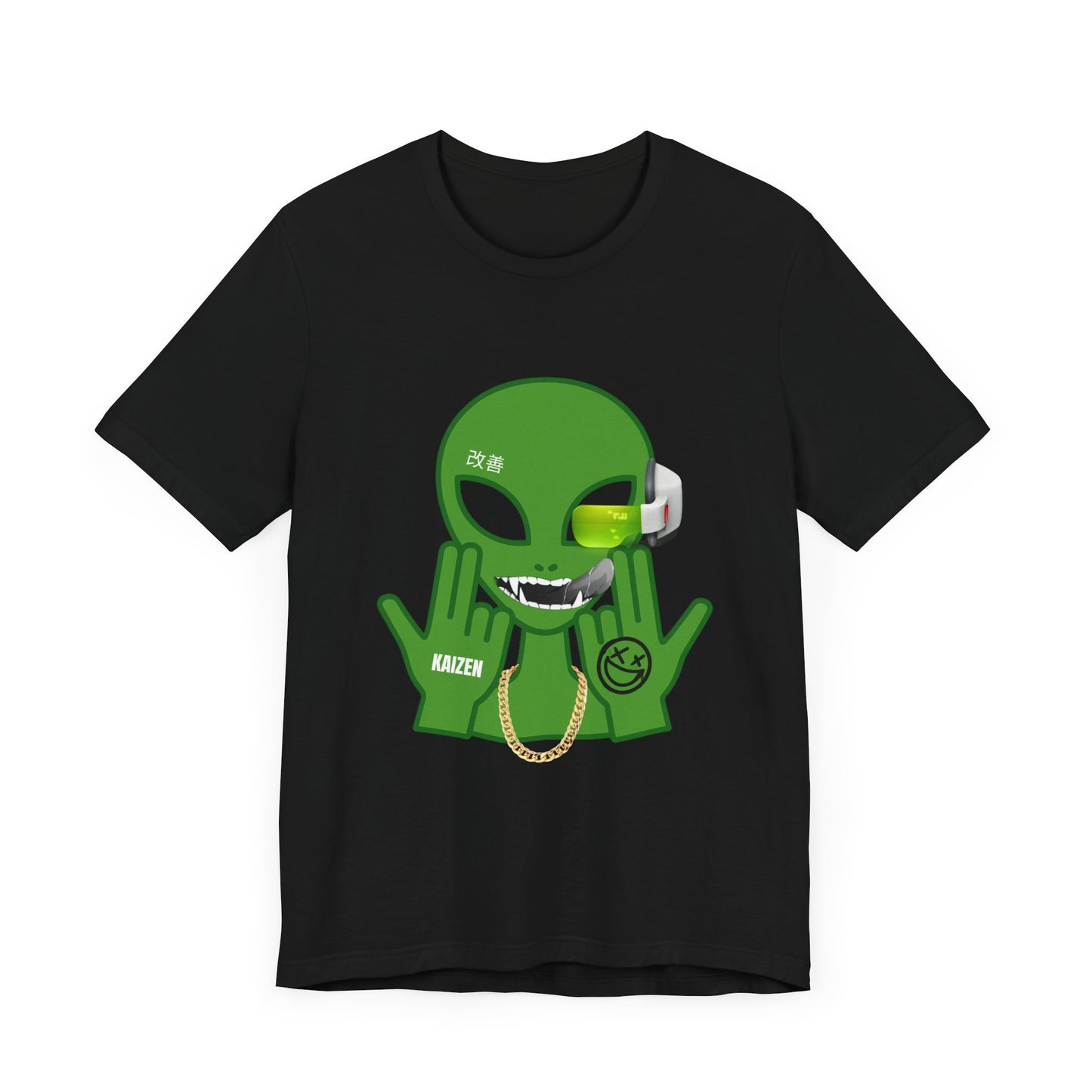 Alien Graphic Unisex Tee - Kaizen Vibe