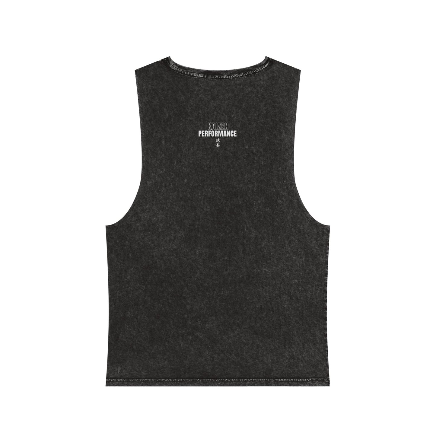Unisex Stonewash Graphic Tank Top - Edgy Vintage Style