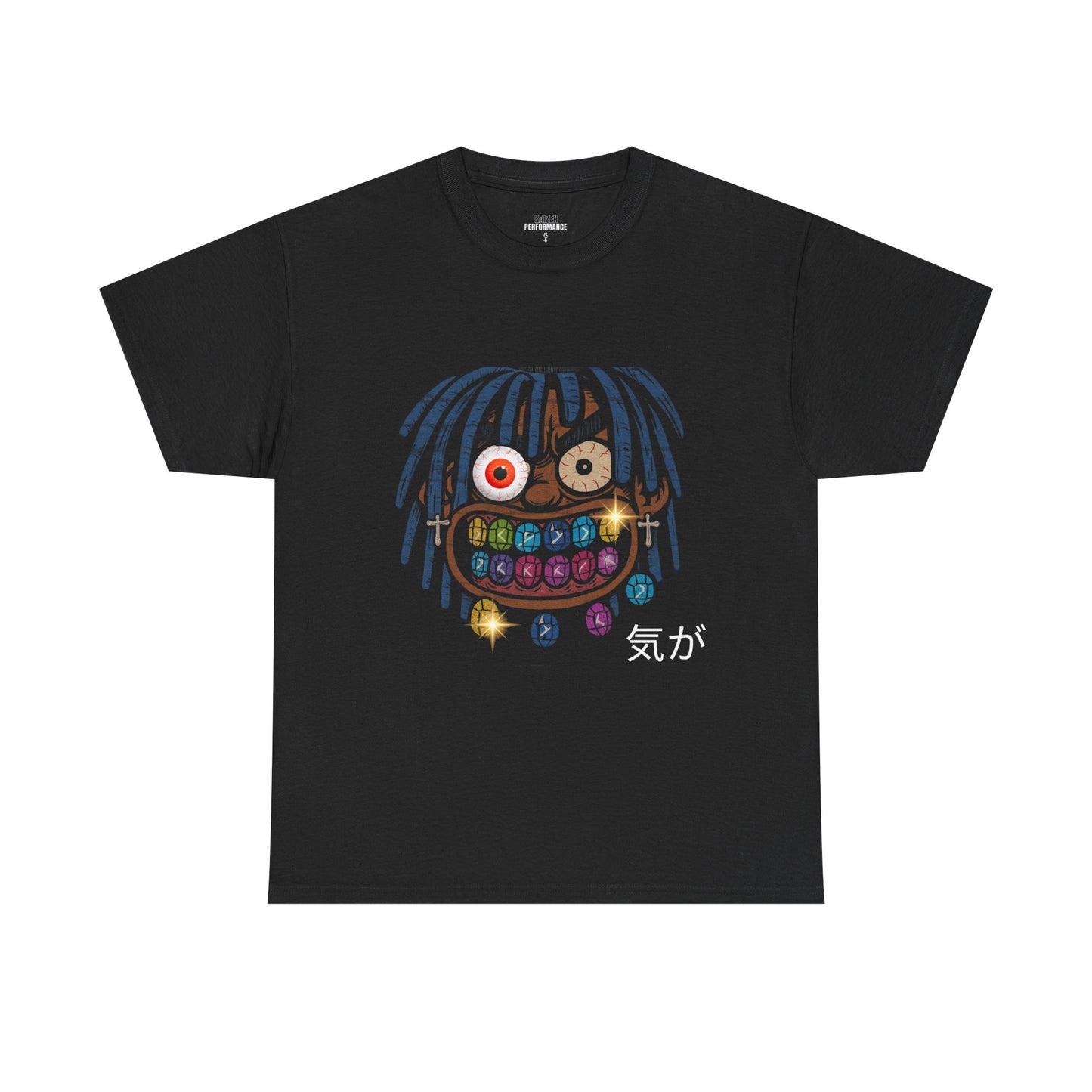Unisex Heavy Cotton Tee with Quirky Graphic Design, Perfect for Casual Wear, Unique Gift, Streetwear, Graphic Tee