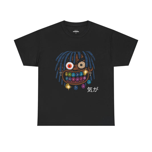 Unisex Heavy Cotton Tee with Quirky Graphic Design, Perfect for Casual Wear, Unique Gift, Streetwear, Graphic Tee