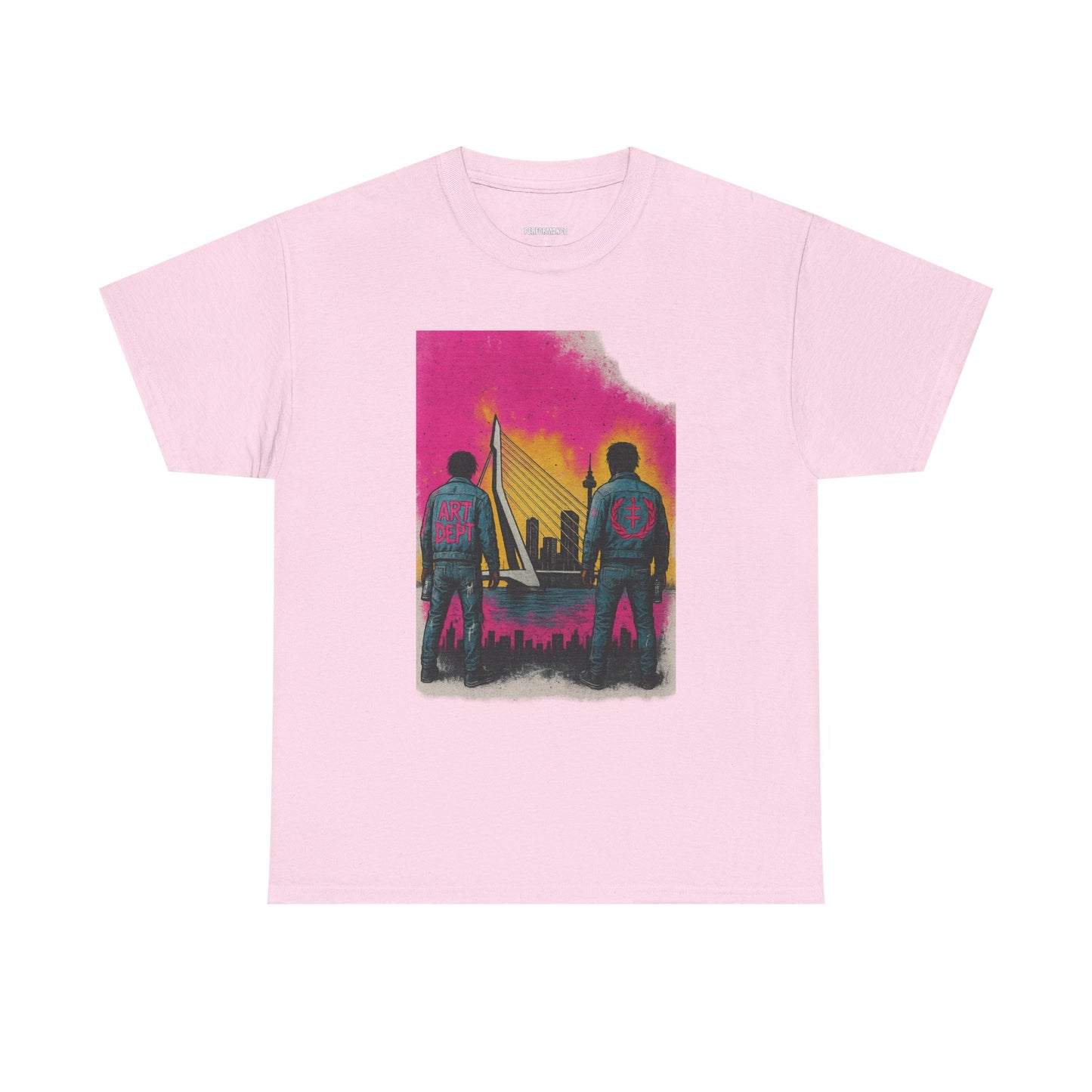 Urban Adventure Unisex Heavy Cotton Tee, Graphic T-Shirt, Street Art Tee, Casual Wear, Gift for Explorers, Travel Enthusiasts