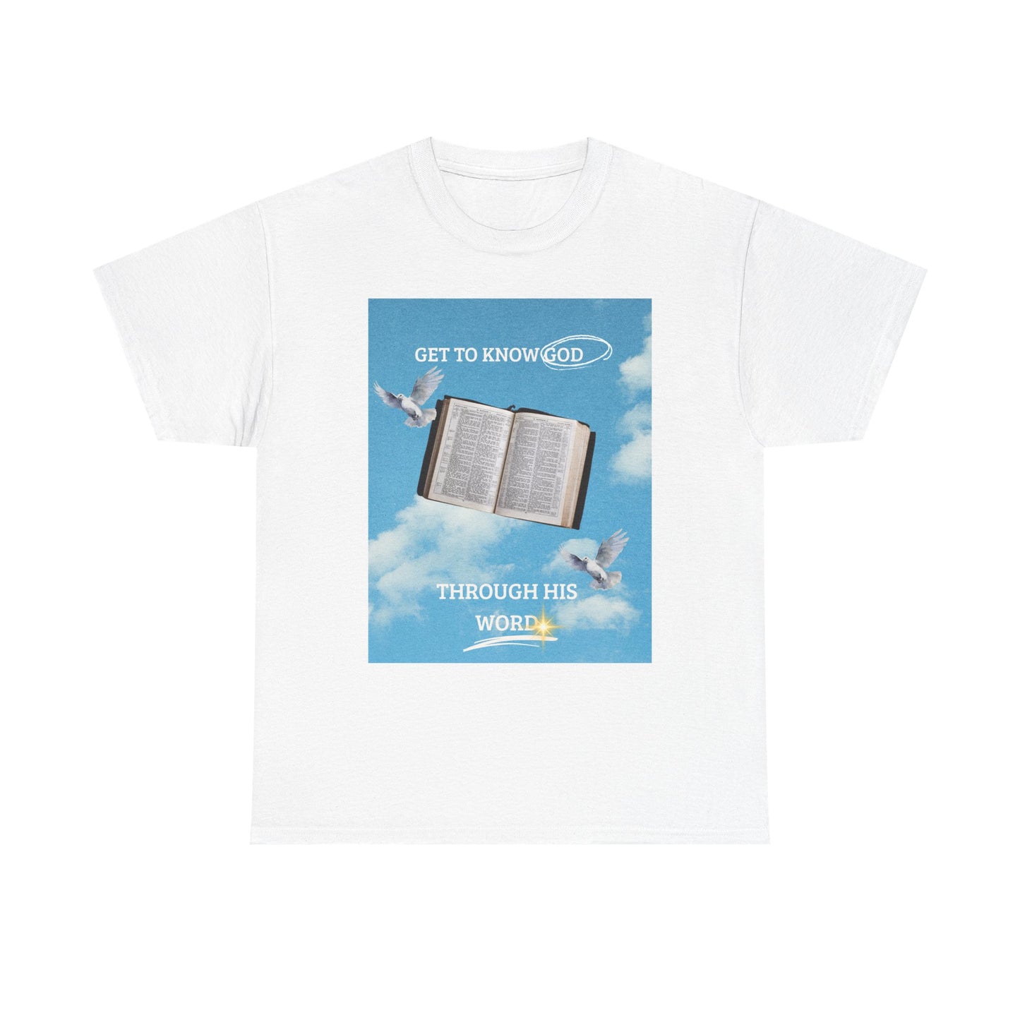 Inspirational Bible Verse Tee, Faith T-Shirt, Religious Cotton Shirt, Spiritual Gift, Christian Apparel, Bible Lover Gift