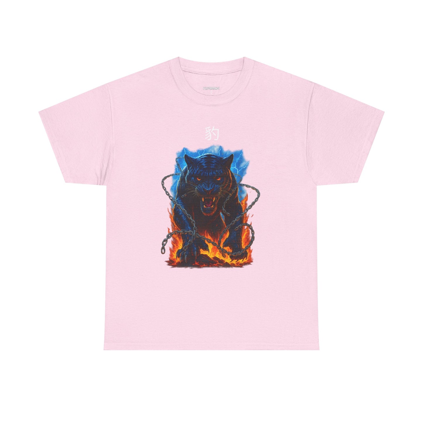 Fierce Flame Wolf Tee, Graphic T-Shirt, Animal Lover Gift, Unisex Casual Wear, Streetwear, Unique Artwork Apparel