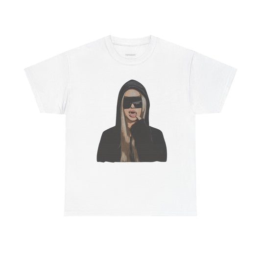 Edgy Graphic Tee, Unisex Cotton Shirt, Alternative Fashion, Casual Streetwear, Gift for Trendsetters, Versatile Unisex Apparel