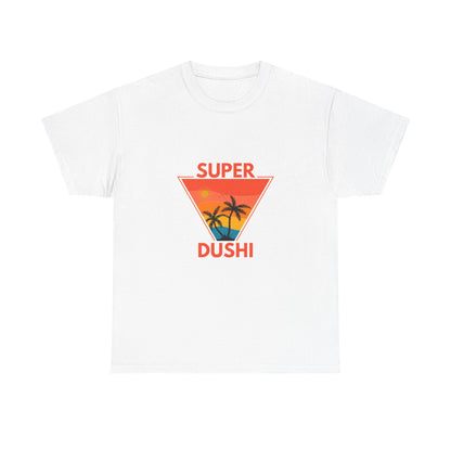 Tropical DUSHI Graphic Tee for Casual Vibes