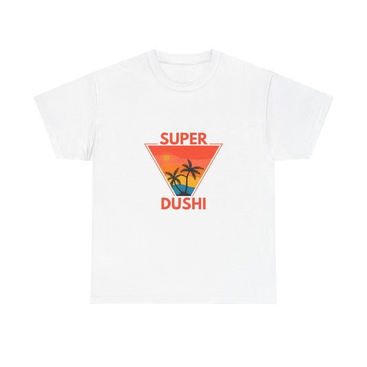 Tropical DUSHI Graphic Tee for Casual Vibes