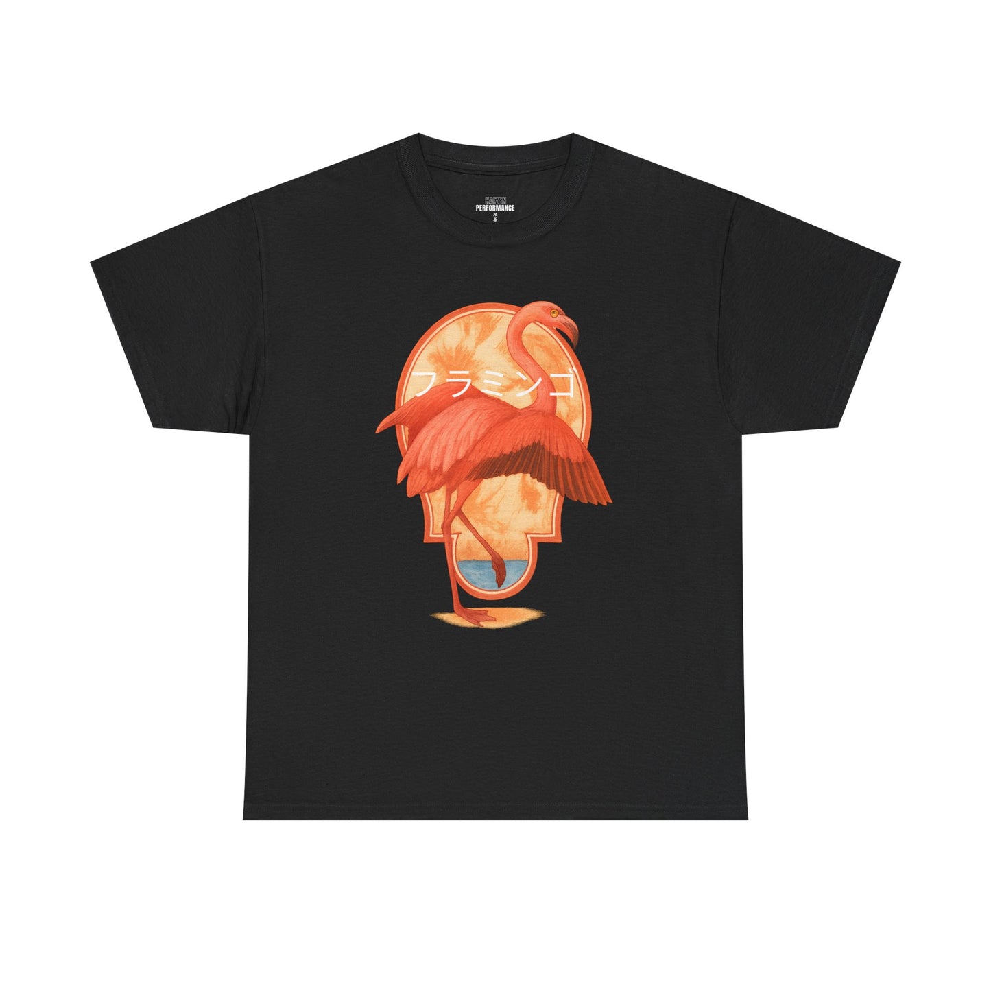 T-Shirt with Tropical Flamingo Design | Summer Vibes, Casual Wear, Gift for Nature Lovers, Beach Outing