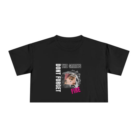Trendy Women's Crop Tee -