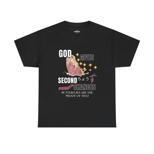 Butterlies are godsproof Unisex Heavy Cotton Tee
