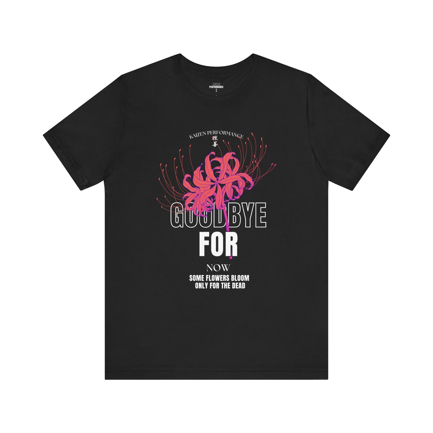Goodbye for Now Floral Graphic Unisex Jersey Tee